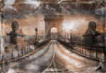 Sverus Fotótapéta Bridge In Budapest, 400 x 260 cm (SV-119048393-MOD1WM-400X260CM)