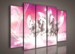 Consalnet Vászonkép, 5 darabos Pegazusok 150x100 cm méretben (C5-1079S12)
