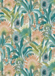Erismann Türkizes trópusi növény mintás tapéta (Martinique 10390-18) (10390-18)