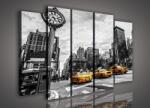 Consalnet Vászonkép, 5 darabos Taxik 150x100 cm méretben (C5-502S12)