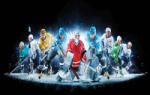 Sverus Fotótapéta Hockey on Ice Collage, 416 x 254 cm (SV-123380763WM-416X254CM)