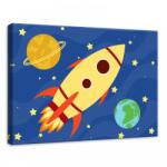 Consalnet Űrhajó, vászonkép, 70x50 cm méretben (C5-10988O7)
