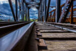 Dimex Vlies Fotótapéta - Train tracks - 375x250 cm (MS-5-2863)