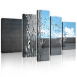Consalnet Vászonkép, 5 darabos, Kitört üveg 170x100 cm méretben (C5-20180S4A)