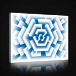 Consalnet Labirintus, vászonkép, 60x40 cm méretben (C5-2648O4)