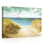 Consalnet Homokos tengerpart, vászonkép, 70x50 cm méretben (C5-11595O7)