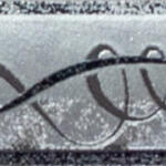 Jász-Iron Fekete-ezüst szalagos bordűr (227-292)