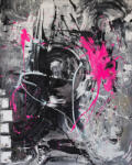 Sverus Fotótapéta Pink Chaos, 184 x 254 cm (JP5-0249WM-PT-184X254CM)
