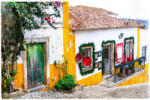 Dimex Vlies Fotótapéta - Old town Obidos - 375x250 cm (MS-5-0704)
