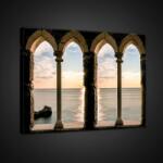 Consalnet Vászonkép, Kilátás a tengerre, 100x75 cm méretben (C5-2347O1)