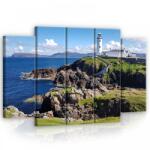 Consalnet Vászonkép, 5 darabos Világítótorony 150x100 cm méretben (C5-11795S12)
