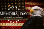 Dimex Vlies Fotótapéta - Memorial Day US Flag - 375x250 cm (MS-5-2959)