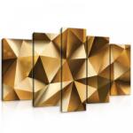Consalnet Vászonkép 5 darabos, 3D Absztrakt minta 100x60 cm méretben (C5-10223S17)