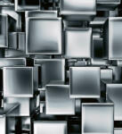 Dimex METAL CUBES fotótapéta, poszter, vlies alapanyag, 225x250 cm (MS-3-0285)