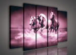 Consalnet Vászonkép, 5 darabos Unikornisok 150x100 cm méretben (C5-284S12)