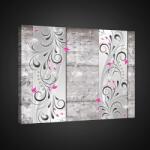 Consalnet Virág minta, vászonkép, 60x40 cm méretben (C5-2335O4)