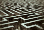 Dimex LABYRINTH fotótapéta, poszter, vlies alapanyag, 375x250 cm (MS-5-0279)