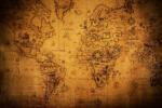 Dimex Vlies Fotótapéta - Very Old Map - 375x250 cm (MS-5-1551)