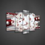 Consalnet Vászonkép 5 darabos, Orchidea 100x60 cm méretben (C5-903S17)