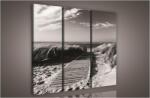 Consalnet Út a tengerhez, 3 darabos vászonkép, 90x80 cm méretben (C5-982S6)