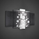 Consalnet Vászonkép 5 darabos, Kockák 100x60 cm méretben (C5-2468S17)