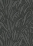 Erismann Fekete-ezüst hosszú leveles tapéta (Fashion for Walls 10371-15) (10371-15)