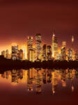 Consalnet Night City Light poszter, fotótapéta (206 x 275 cm) (C1-219VEA)