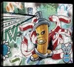 Consalnet Graffiti, vászonkép, 60x40 cm méretben (C5-20211O4)
