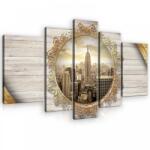 Consalnet Vászonkép, 5 darabos, New York 170x100 cm méretben (C5-10067S4A)