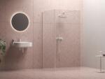 RAVAK Corner 120x80 cm Walk-In zuhanykabin Transparent üveggel, matt fehér GW1CG4E0SZ1 (GW1CG4E0SZ1)