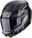 Scorpion Cască de motocicletă rabatabilă Scorpion EXO-TECH EVO CONQUER negru-galben fluo (SCRP118-487-141)