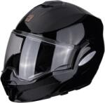 Scorpion Cască modulară Scorpion EXO-TECH EVO neagră lucioasă (SCRP118-100-03)