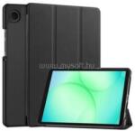 Gigapack Samsung Tab A11 LTE / Tab A11 WIFI GIGAPACK Tok álló, bőr hatású aktív FLIP, asztali tartó, FEKETE (GP-177298) (GP-177298)