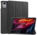 Gigapack Lenovo Tab K11 Plus GIGAPACK Tok álló, bőr hatású aktív FLIP, asztali tartó, FEKETE (GP-168232) (GP-168232)