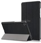 Gigapack Lenovo Tab M8 / Tab M8 GIGAPACK Tok álló, bőr hatású FLIP, asztali tartó, FEKETE (GP-92996) (GP-92996)