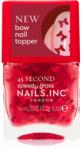Nails Inc. Nails Inc. 45 Second Speedy Gloss gyorsan száradó körömlakk árnyalat Bonnie 2x14 ml