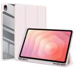 Dux Ducis TOBY tok álló, bőr hatású (aktív FLIP, oldalra nyíló, TRIFOLD, asztali tartó, ceruza tartó) RÓZSASZÍN (GP-176839) (GP-176839)