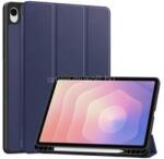 Gigapack Samsung Tab S11 5G / Tab S11 WIFI GIGAPACK Tok álló, bőr hatású aktív FLIP, ceruza tartó, SÖTÉTKÉK (GP-177312) (GP-177312)