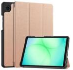 Gigapack Samsung Tab A11 LTE / Tab A11 WIFI Tok álló, bőr hatású aktív FLIP, asztali tartó, ROZÉARANY (GP-177302) (GP-177302)