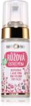 PURITY VISION BIO Rose Cleansing Foam finoman tisztító hab az érzékeny arcbőrre 90 ml