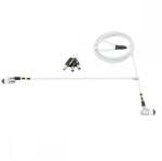 MOBILIS Security cable with double key lock slim pivoting heads Master Key compatible in steel T Lock slot (001327)