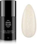 NaniNails NANI Amazing Line géles körömlakk árnyalat Ivory Shimmer 5 ml