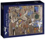Bluebird Puzzle 1000 db-os puzzle - The Harlequin's Carnival, Joan Miro, 1924-1925 (60332) (60332)