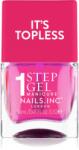 Nails Inc. Nails Inc. It’s Topless lac de unghii sub forma de gel pentru un efect de lunga durata culoare Thea 14 ml