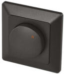 EMOS Fényerő-szabályozó faikapcsoló LED fényforrásokhoz antracit színben (Triac 6) (A6003_1)