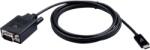 V7 USB 2.0 Type C VGA/D-Sub Átalakító Fekete 2m V7UCVGA-2M (V7UCVGA-2M)