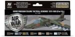 Vallejo Air War Soviet/Russian Tactical Schemes 1978-1989 2 akrilfesték készlet 8x 17ml (VAL71608)