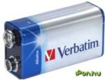 Verbatim Alkáli 9 voltos elem (E) 1db (49924)
