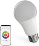 EMOS LED izzó GoSmart A60 / E27 / 9 W (60 W) / 806 lm / RGB / dimmelhető / Wi-Fi (ZQW514R)