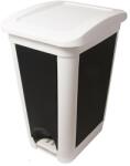Heidrun Szemetes pedálos 50L 43, 5x34x60cm Fehér (401496)